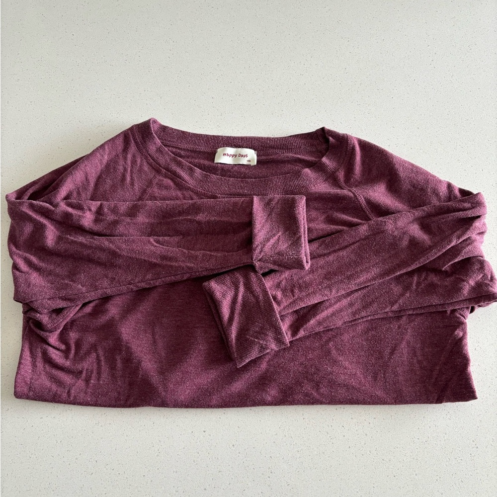 Cuffed Sleeve Sweater